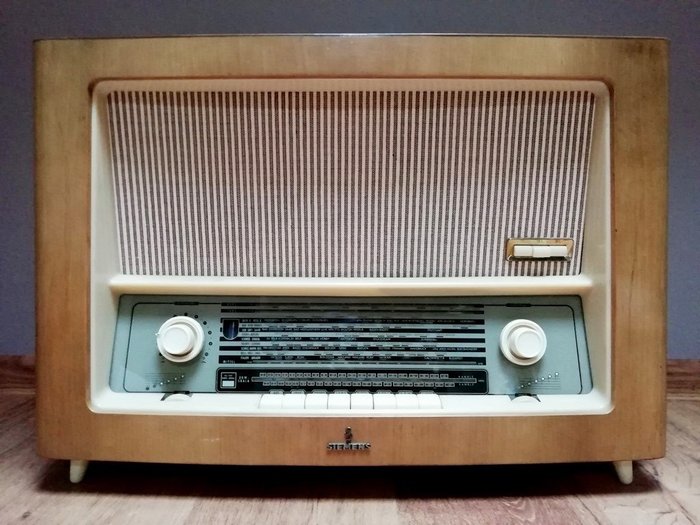 西门子 - SUPER H64 - 電子管收音机, 超外差