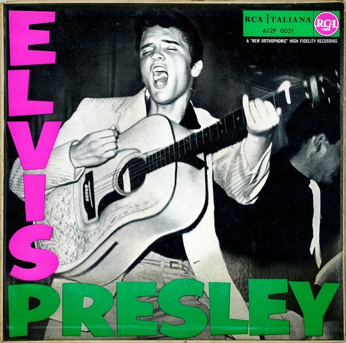 猫王 - 埃维斯·普里斯利 - Elvis Presley [Debut Album] - LP 唱片集 - 1956