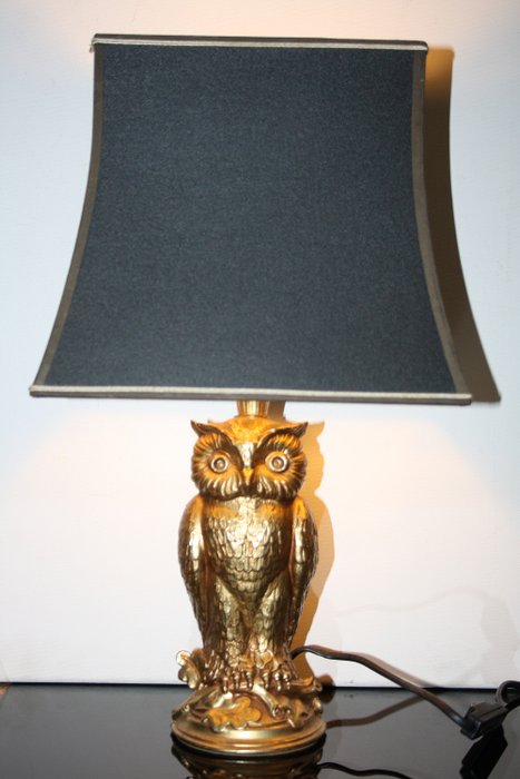 Loevsky & Loevsky WMC - Frumoasă lampă de masă Vintage Owl