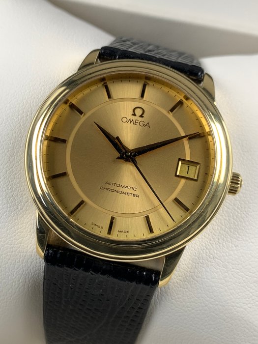 Omega - De Ville Chronometer Automatic Gold 18K 750 - 168.1050 - Mężczyzna - 2000-2010