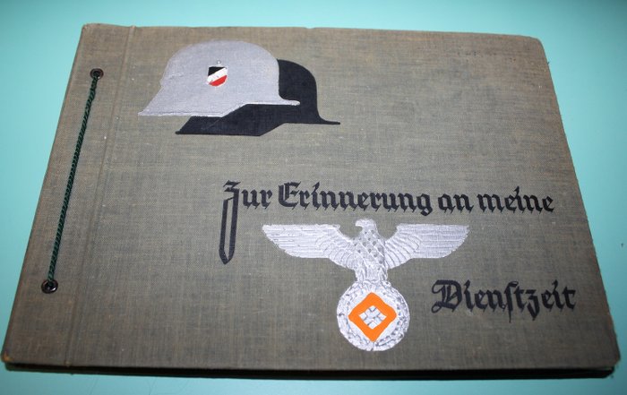 Germany - Photo album "In memory of my service" - 1937