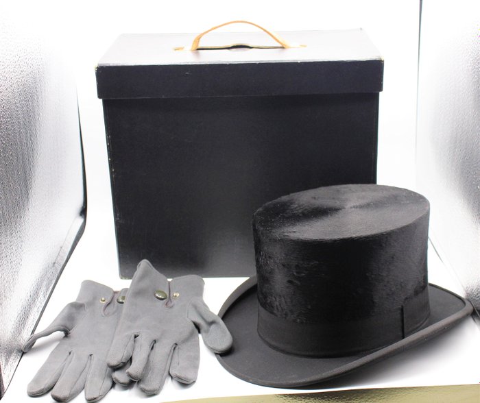 Burton - Burton 1820 - Haut chapeau noir (3) - Réaliste - Mollenvel et feutre