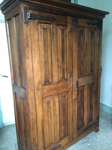 Cabinet, Spanish cupboard (1) - Wood - Late 17th century