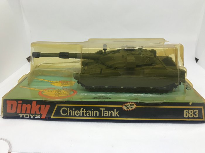 DINKY TOYS chieftain tank stickers 