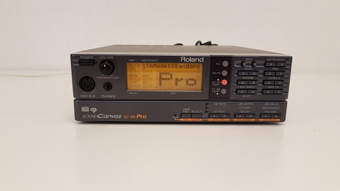 Roland - SC-88PRO - Sound Canvas Sound Module - MIDI Sound Module