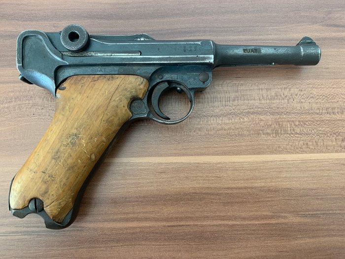 Germany - DWM/Erfurt - P08 Luger 1914 - Autoloading - Centerfire - Pistol - 9mm Cal