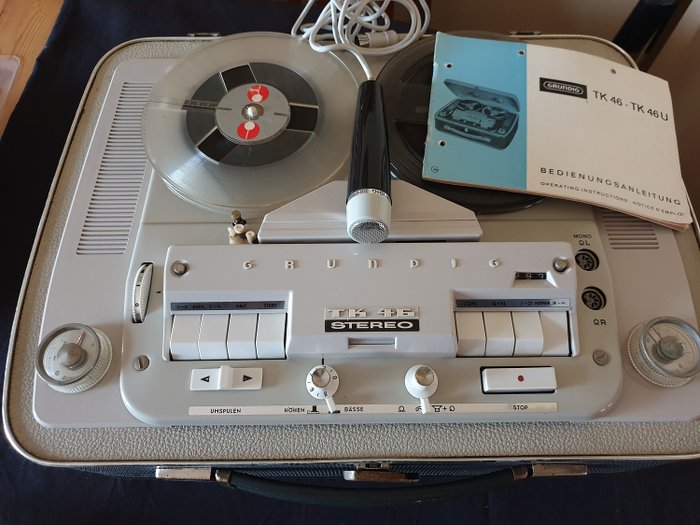 Grundig - TK 46 - Lecteur de cassettes 18 cm