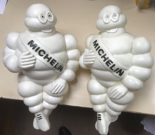 Michelin-dockor (2 delar) - Michelin - 1962