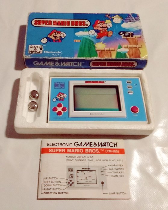 Nintendo Game & Watch - Super Mario Bros - 控制台 - 带原装盒