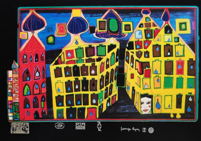 Friedensreich Hundertwasser - It Hurts to Wait With Love If Love is Somewhere Else