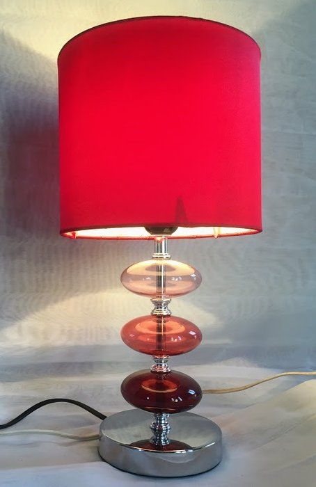 Lamp by Luigi Ferro Italy - Chrome steel
