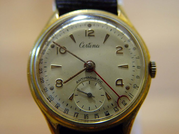 Certina - Pointer Date  - Hombre - 1950-1959
