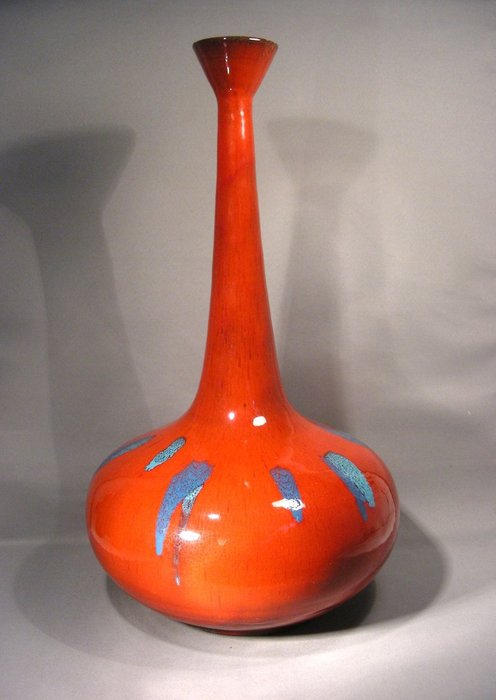 Joost Marechal - Kerammar, Brugge - Stor vintage designvase - 49 cm - Keramik