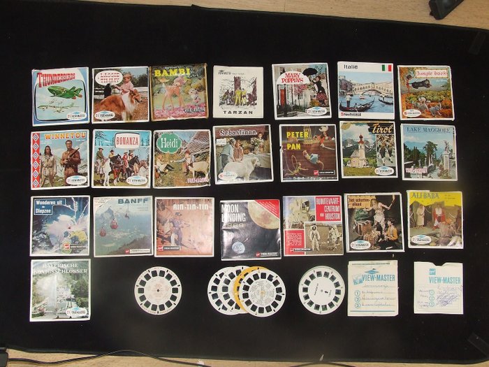 Original View-master set - complete with 23 folders with - Catawiki