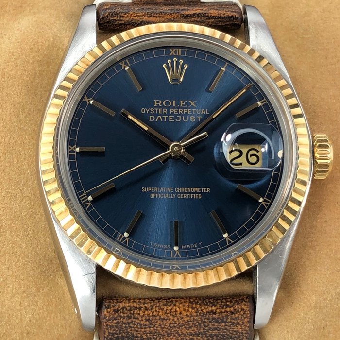 Rolex - Datejust Blue Dial - 16013 