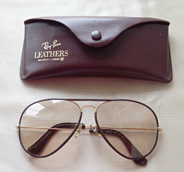 ray ban leathers
