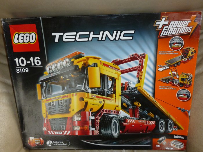 LEGO - Technic - Camion remorque Lego numéro 8109, plus fonctions de  puissance, 2 en 1 - Catawiki