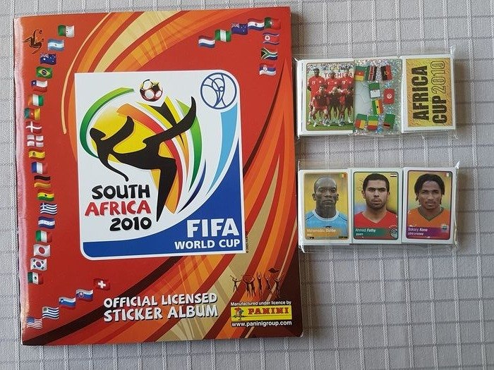 panini world cup africa south 2010 equipes complete 