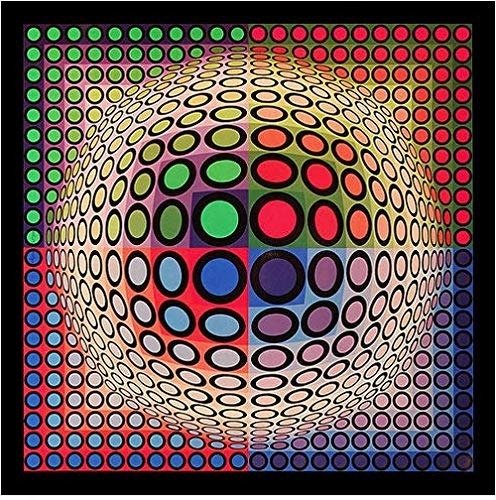 Proression 1 victor vasarely 