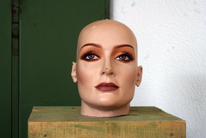 Adel Rootstein - Mannequin head - Hars/polyester