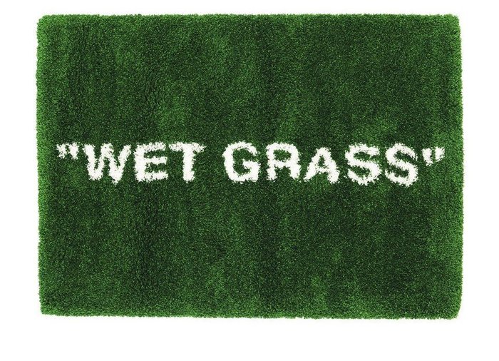 Virgil Abloh - Ikea - Tappeto (1) - Wet Grass
