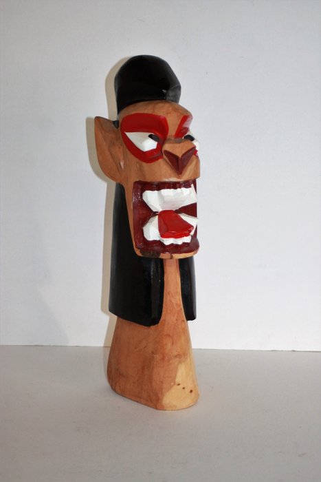 Skulptur (1) - Holz - Carranca or Scowling Boat Figurehead - Brasilianische Kultur - Brasilien 