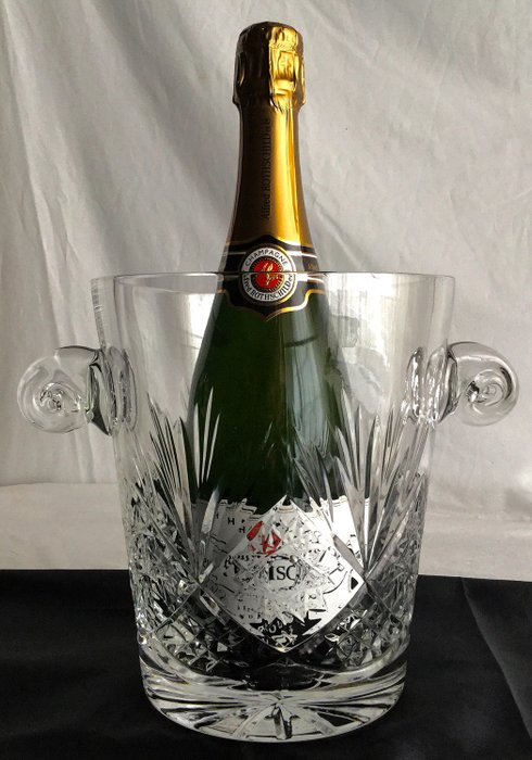 Cristallerie Valéry Klein  Bertrichamps BACCARAT France - smuk krystal Champagne køler - ca 2000, Mint tilstand!