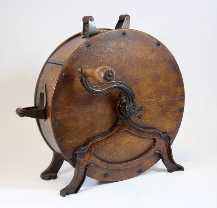 旋轉磨刀器 - 橡木 - 19世紀末