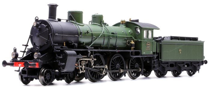Liliput H0 - L131999 - Locomotive à vapeur avec wagon tender - Série 3500, ''Bullfinch'' - NS