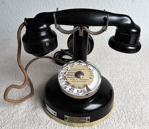 Thomson - Houston Mod.1924 - Telefon, 1930 - fém