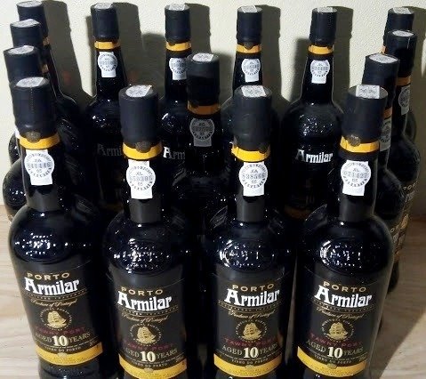 Douro Port - Catawiki (0.75L) - 10 - Bottles Armilar Aged Years 10 Tawny