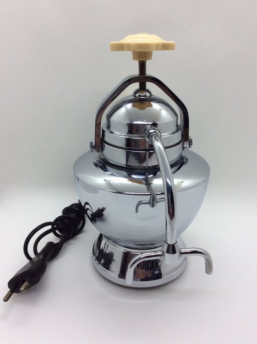 Alte VULCAN 40er elektrische Kaffeemaschine in einwandfreiem Zustand (1) - Bakelit, Stahl (rostfrei)