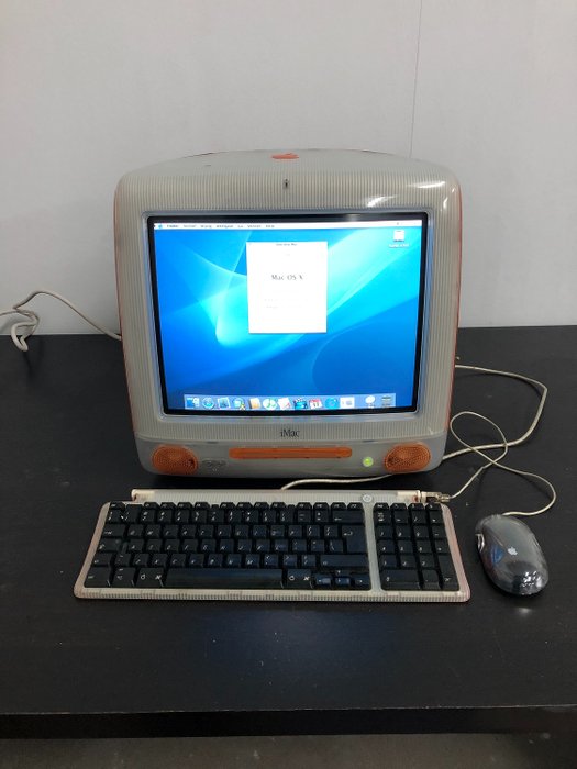 Apple iMac G3 Tangerine / orange - Ordinateur vintage
