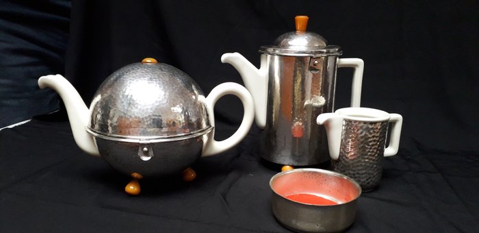 Bauscher Weiden - 茶壶和咖啡壶，牛奶罐和糖罐 (4)