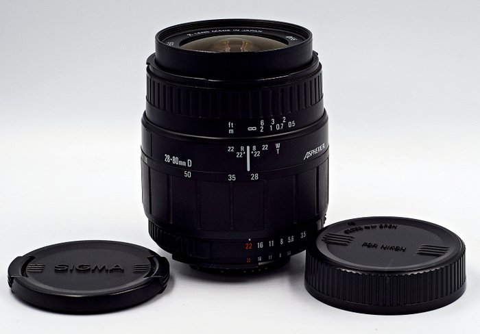 Sigma Zoom Lens 28-80mm F / 3.5-5.6 Aspherical Macro Lens - Catawiki