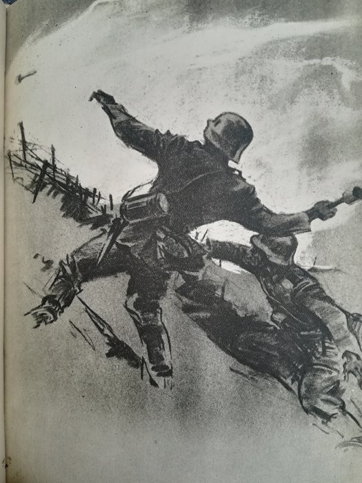 德國 - 恩斯特·艾格納（Ernst Eigener）-我的寫生簿-第二次世界大戰法國國防軍圖紙 - 書籍 - 1941