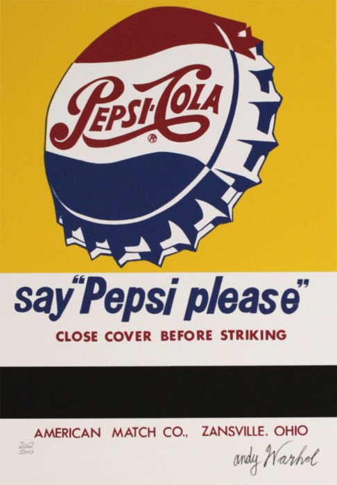 Andy Warhol - Pepsi Cola  