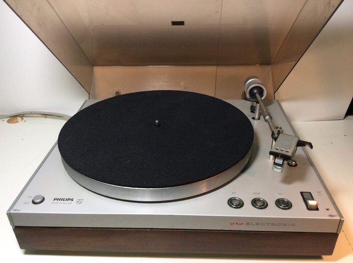 Philips - 212 electronic turntable - Piatto