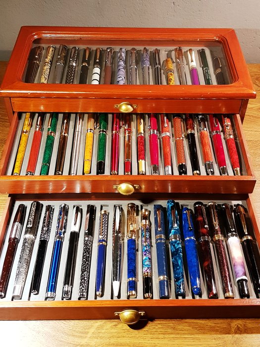 DeAgostini - Collection 50 stylos-plumes - Collection complète de 50