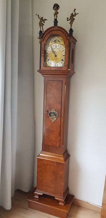 Relógio de caixa alta - warmink - Madeira, Ébano - 1960