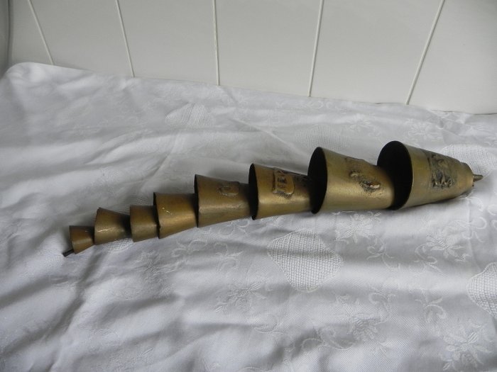 Glocke, Kuh - Schaf - Ziege - Glocke (8) - Bronze
