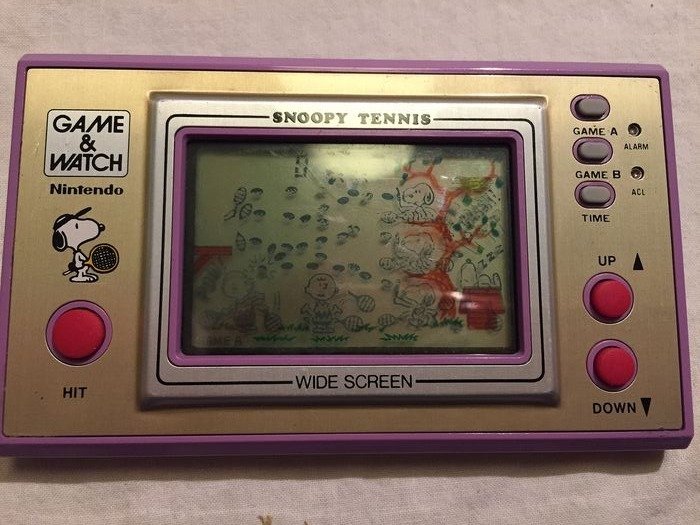 Nintendo - Game & Watch - Snoopy Tennis - SP-30 - Sin la caja original
