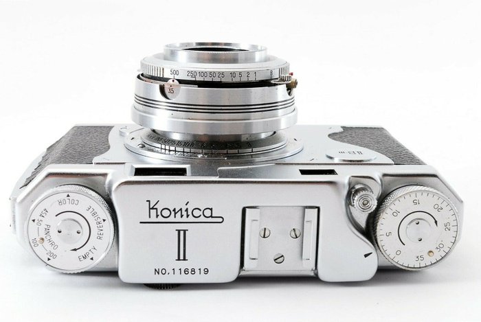 Konica II B m Rangefinder Film w/ Hexar 45mm F3.5 JAPAN - Catawiki