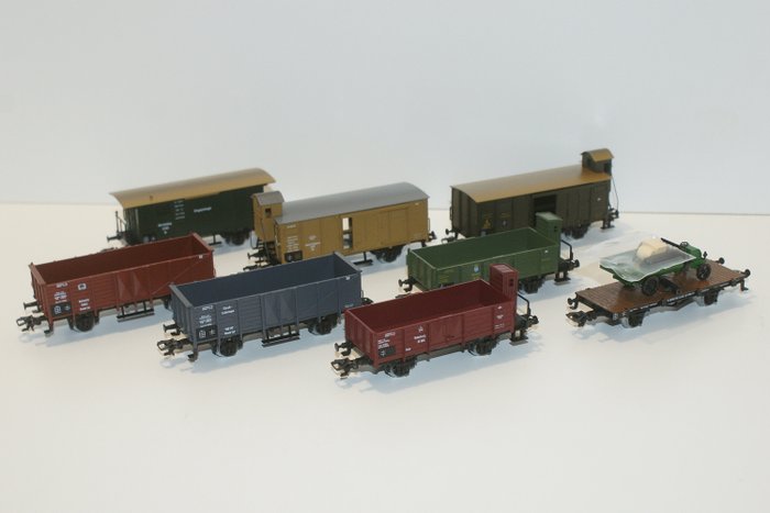 Märklin H0 - 4789 - Lot de wagon de marchandises - Association allemande des chemins de fer