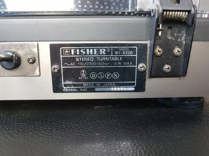 Fisher MT-6220 Riemen Drive Belt Courroie Cinghia Plattenspieler Turntable 