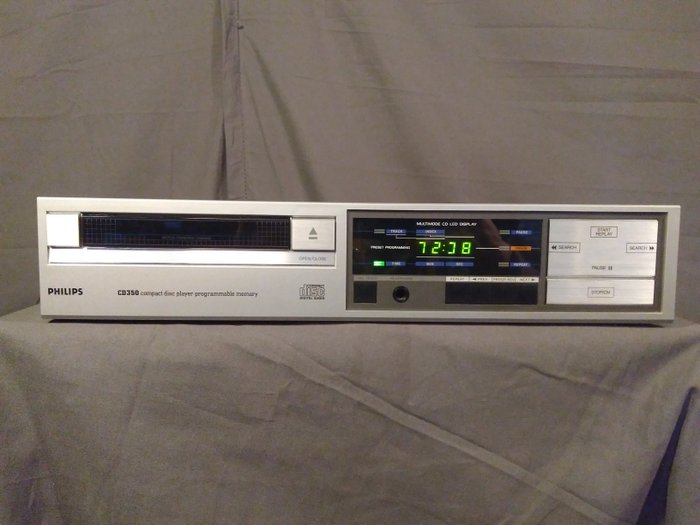 Philips - CD-350 uit  1985 - Cd speler