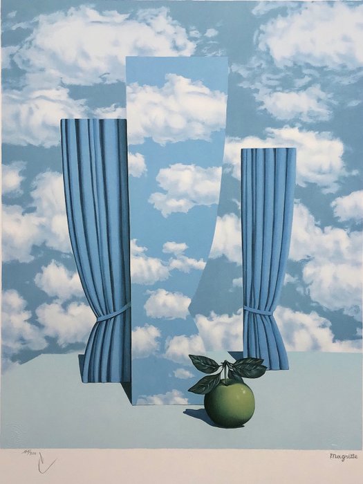 René Magritte  - Le beau monde 