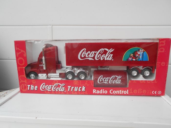 coca cola - coca cola - teherautó (1) - Műanyag