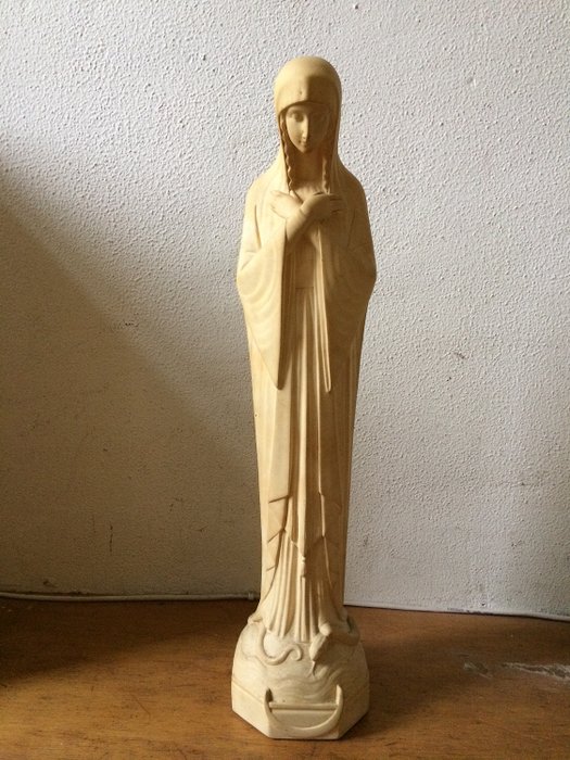 gebroeders van paridon - gebroeders van paridon - Maria statue (1) - Plaster