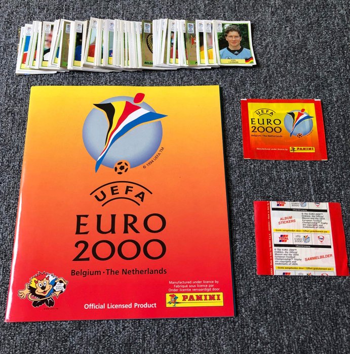Panini EURO 2000 EM 00 LEER EMPTY VIDE ALBUM ALBUM 